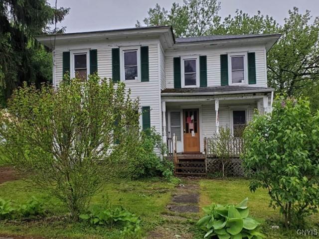 211 Vienna St, Arcadia, NY 14513 - view of front of property featuring covered porch