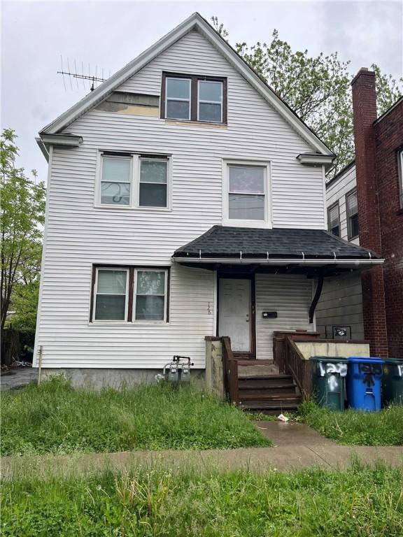 128 Otis St, Rochester, NY 14606 - view of rear view of property
