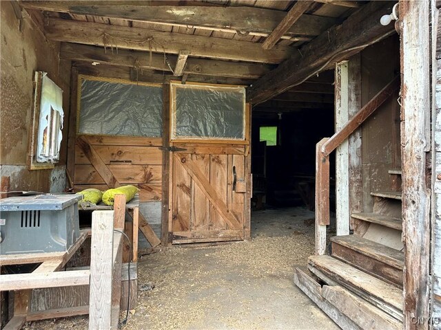 21 Church St, Fine, NY 13617 - view of stable