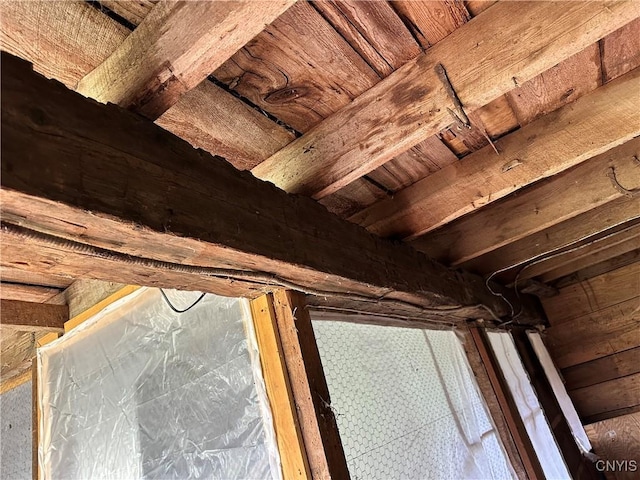 21 Church St, Fine, NY 13617 - detailed view of wood walls