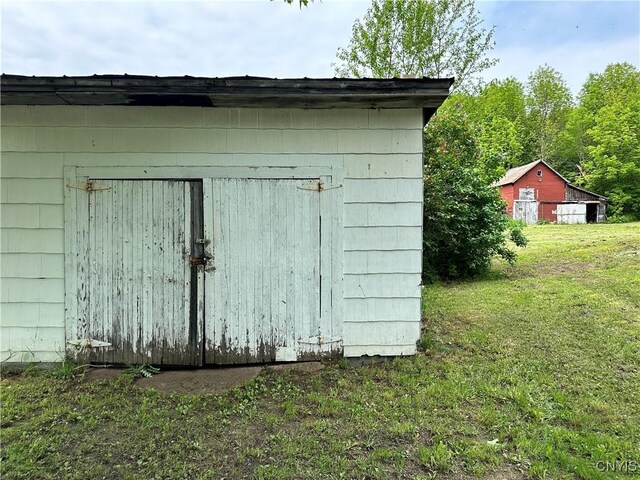 21 Church St, Fine, NY 13617 - view of shed