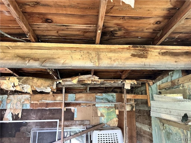 21 Church St, Fine, NY 13617 - detailed view of wooden ceiling