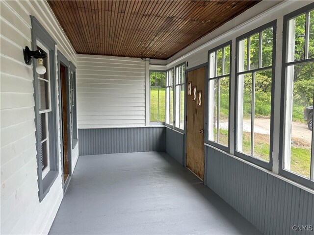21 Church St, Fine, NY 13617 - view of unfurnished sunroom