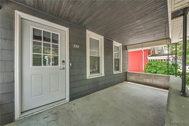 355 Bryant St, North Tonawanda, NY 14120 - entrance to property with a porch