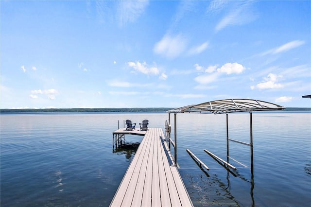 5543 Rt-89, Varick, NY 14521 - dock featuring a water view