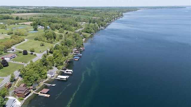 5543 Rt-89, Varick, NY 14521 - drone / aerial view of a nearby body of water