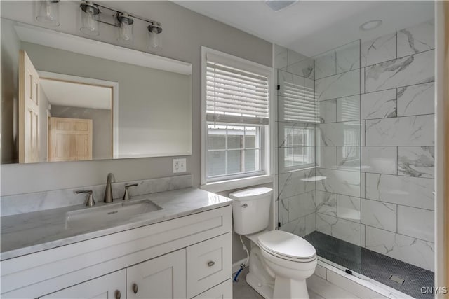 34292 State Route 26, Champion, NY 13619 - full bathroom with vanity, toilet, and walk in shower