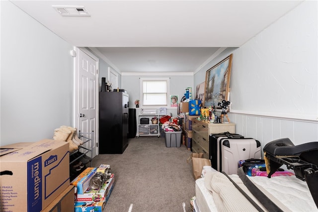 44 Hidden Creek Ln, Hamlin, NY 14464 - interior space featuring carpet and crown molding