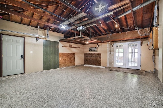 305 Vine Ln, Amherst, NY 14228 - basement featuring french doors and a garage