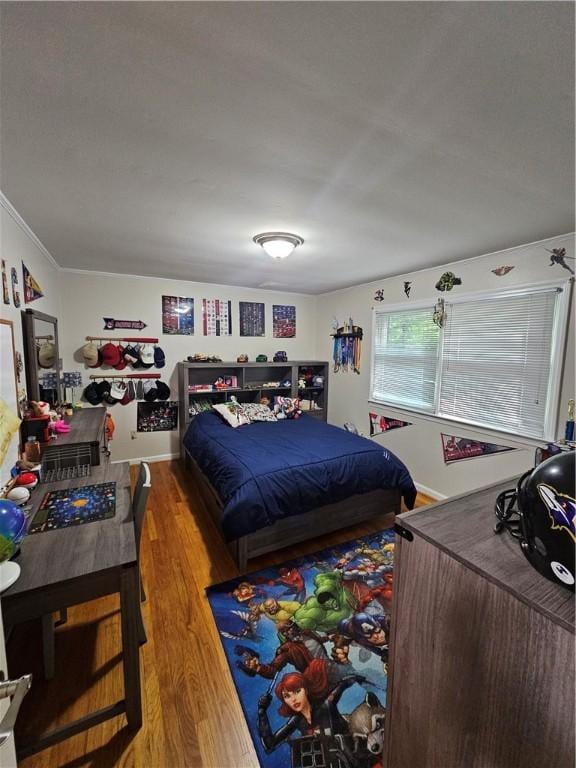 52 Woodland Dr, Big Flats, NY 14814 - bedroom with wood finished floors and baseboards