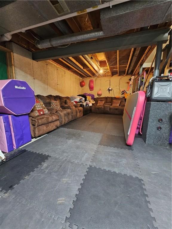 52 Woodland Dr, Big Flats, NY 14814 - view of unfinished below grade area