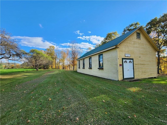 655 County Highway 26, Otsego, NY 13337 - view of property exterior featuring a yard