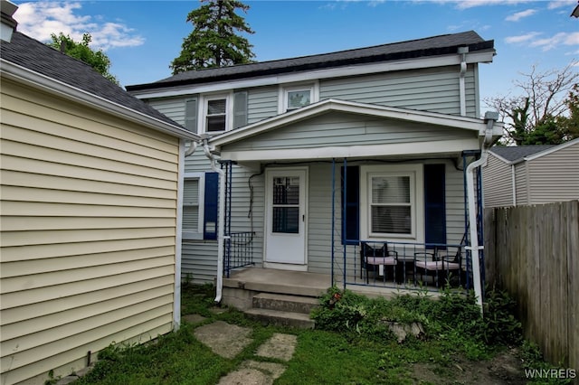 283 W Tupper St, Buffalo, NY 14201 - view of front facade featuring a porch