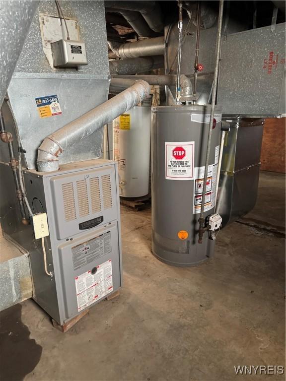 44 Freeman St, Buffalo, NY 14215 - utilities featuring water heater