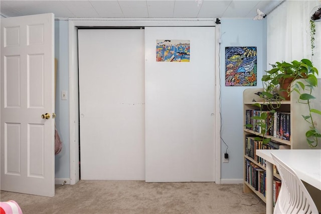 25 Highland Dr, Corning-City, NY 14830 - bedroom with light colored carpet and a closet
