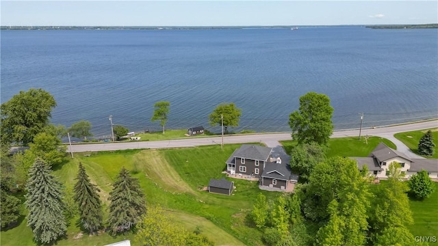 32160 State Route 12e, Cape Vincent, NY 13618 - view from above of property with a large body of water