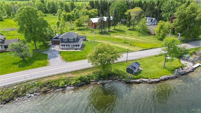 32160 State Route 12e, Cape Vincent, NY 13618 - aerial view of property and surrounding area