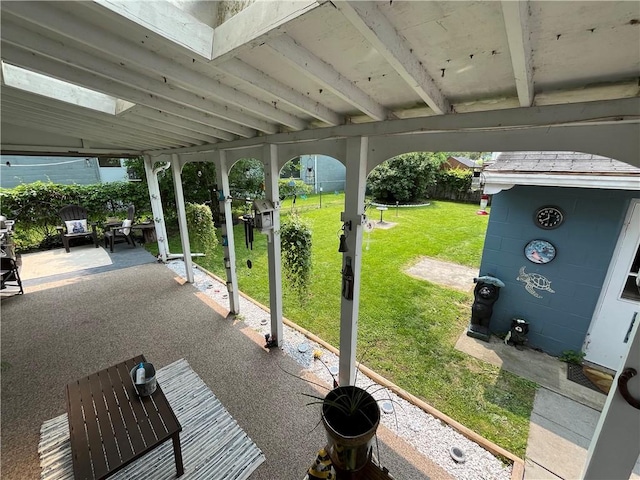 1214 S Main, Southport, NY 14904 - view of patio