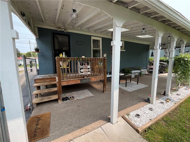 1214 S Main, Southport, NY 14904 - view of porch
