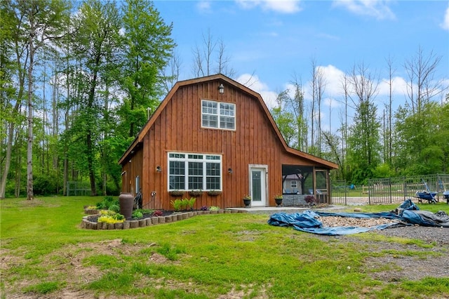 7698 Ridge Rd, Sodus, NY 14551 - back of property with a gambrel roof