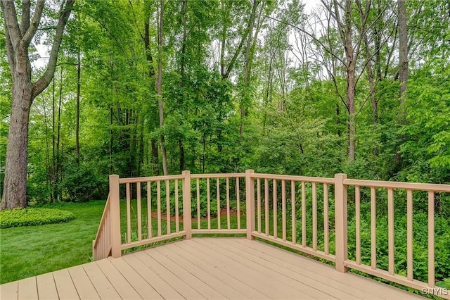 3502 Lightfoot Ln, Lysander, NY 13027 - view of wooden terrace