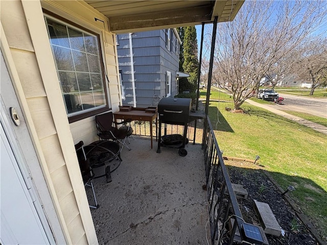 1563 Norton St, Rochester, NY 14621 - view of patio with a grill