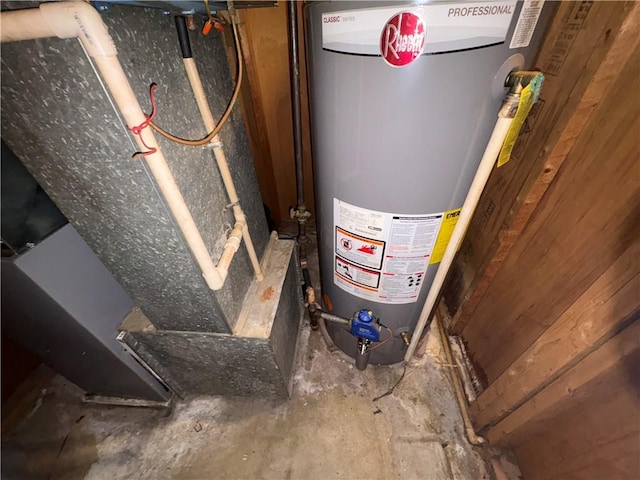 1563 Norton St, Rochester, NY 14621 - utility room with water heater