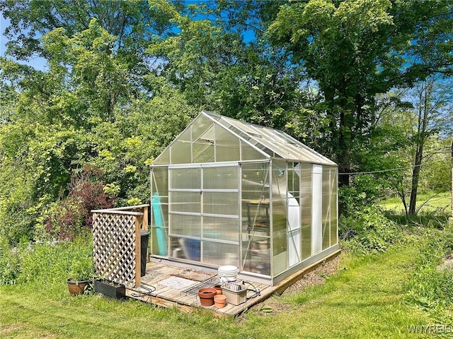 4 Park Rd W, Castile, NY 14427 - view of greenhouse