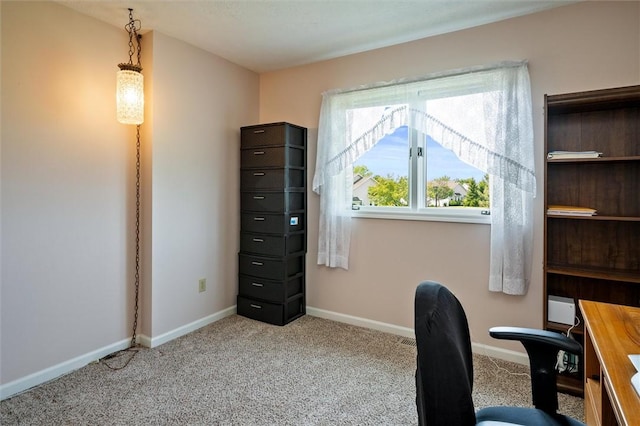 8 Harrier Cir, Henrietta, NY 14623 - carpeted home office with baseboards