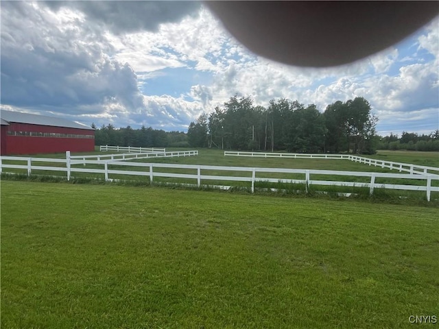 808 Fay, Bangor, NY 12966 - view of yard featuring a rural view