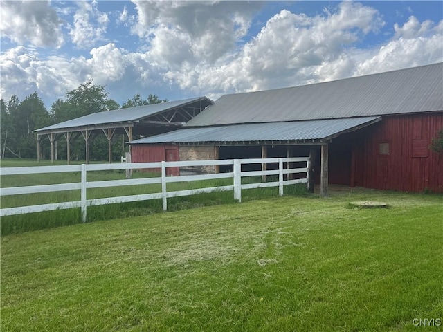 808 Fay, Bangor, NY 12966 - view of horse barn