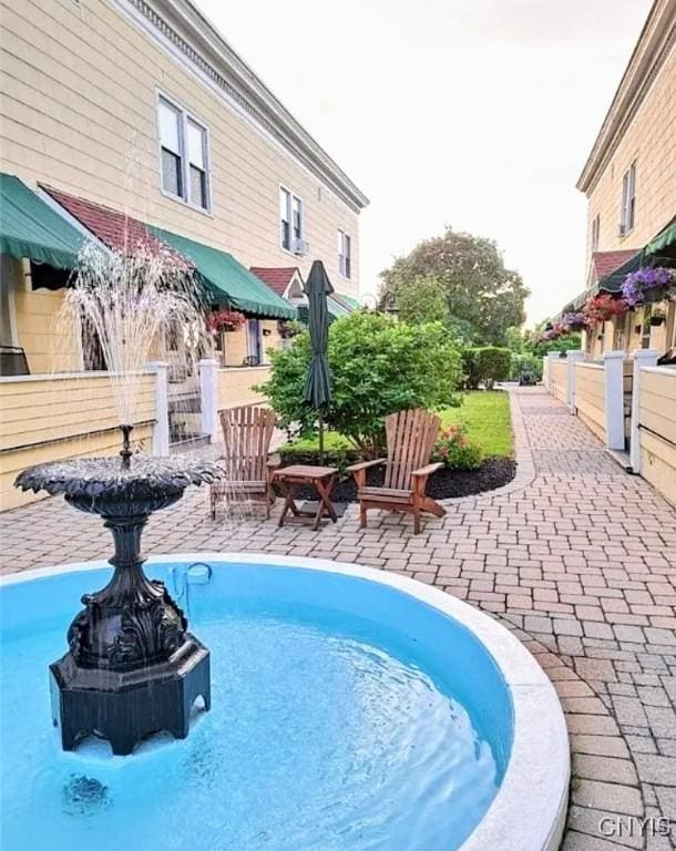 7 Genesee Ct, Utica, NY 13502 - view of pool with a patio