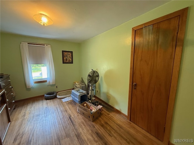 4545 Lower River Rd, Lewiston, NY 14092 - bedroom with wood finished floors and baseboards