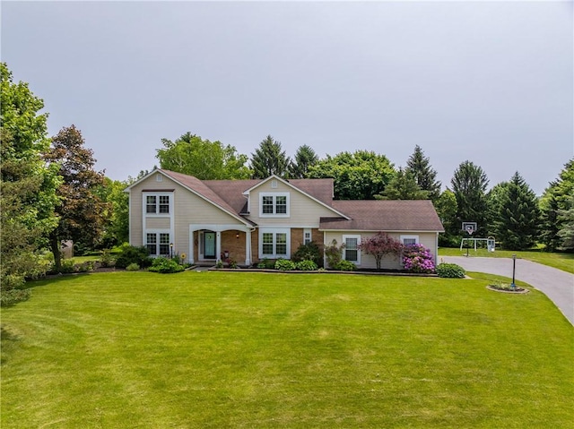 6 Barben Cir, Mendon, NY 14506 - traditional-style home featuring a front lawn
