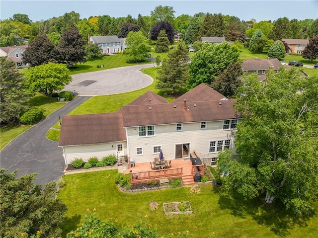 6 Barben Cir, Mendon, NY 14506 - aerial view of property and surrounding area featuring a tree filled landscape