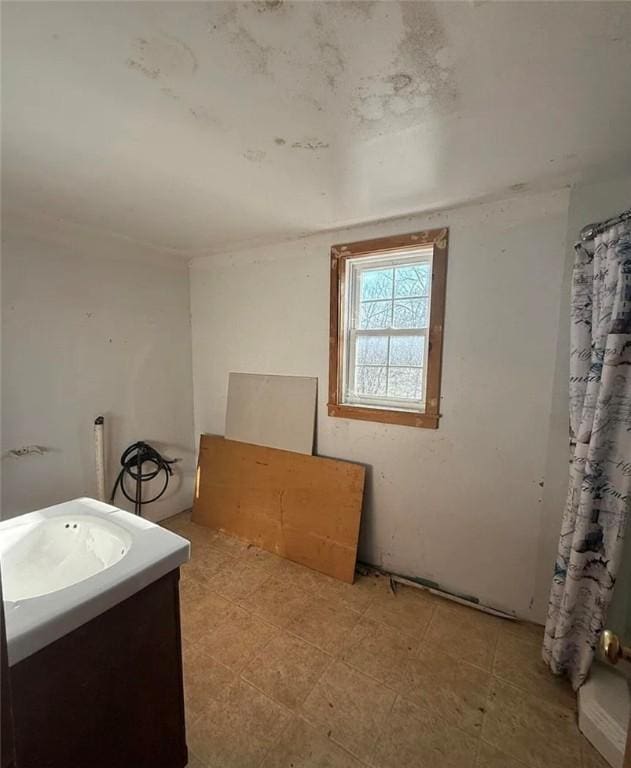 123 Piper Rd, Herkimer, NY 13350 - bathroom featuring vanity and curtained shower