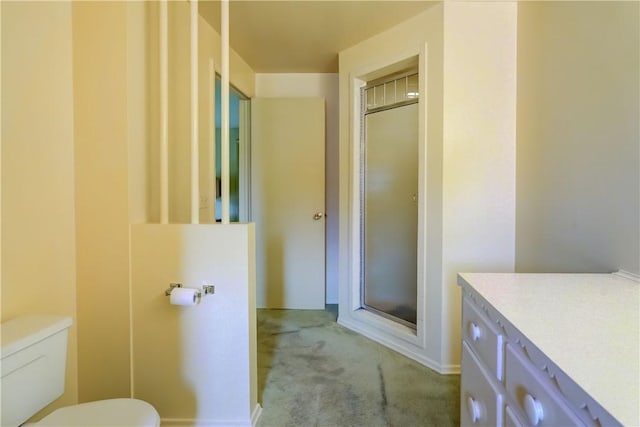41 Leicestershire Rd, Irondequoit, NY 14621 - full bath with toilet, a shower stall, and vanity
