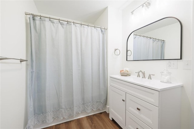 3908 Stalker Rd, Walworth, NY 14502 - full bath featuring vanity and wood finished floors