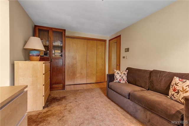 9325 Hunting Valley Rd N, Clarence, NY 14031 - living room featuring light colored carpet