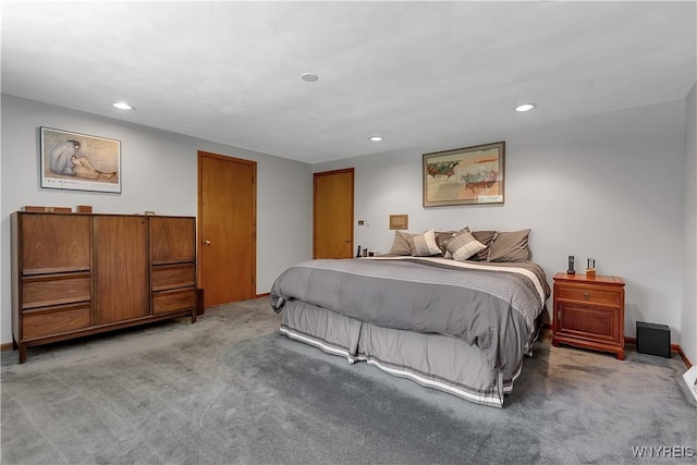 9325 Hunting Valley Rd N, Clarence, NY 14031 - carpeted bedroom featuring recessed lighting and baseboards