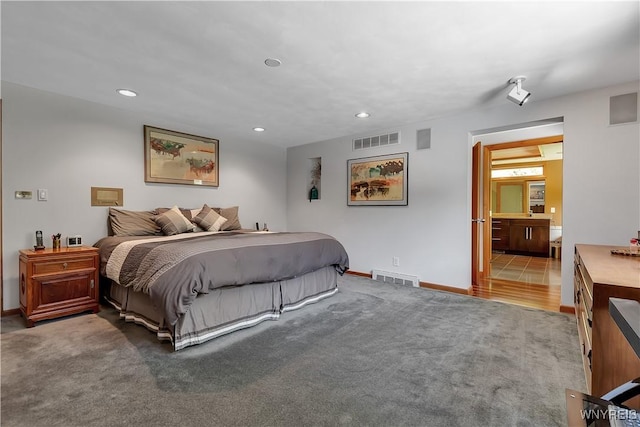 9325 Hunting Valley Rd N, Clarence, NY 14031 - bedroom featuring recessed lighting and carpet floors