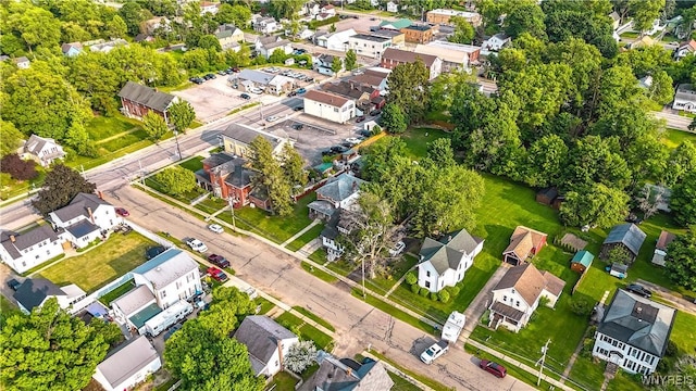 2019 Center St, North Collins, NY 14111 - aerial view of property's location with nearby suburban area
