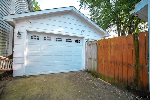 2019 Center St, North Collins, NY 14111 - detached garage with asphalt driveway