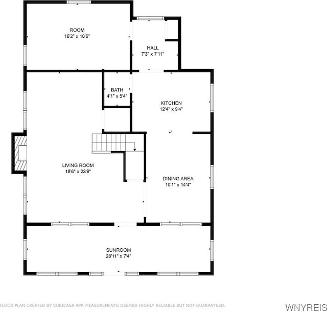 2019 Center St, North Collins, NY 14111 - floor plan / room layout