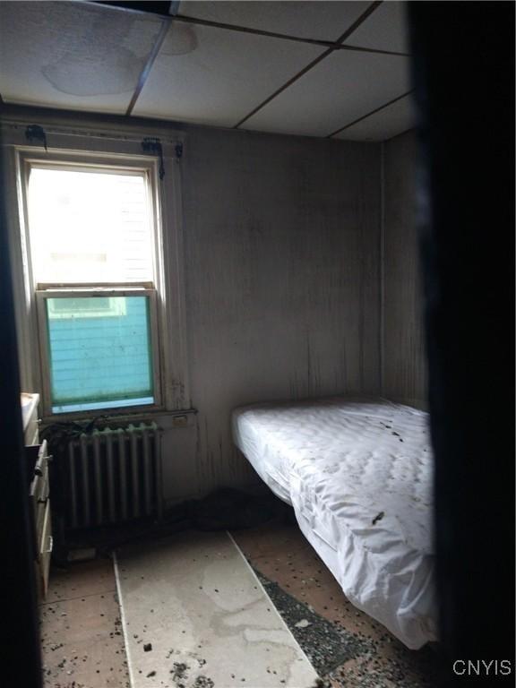 188 Main St, Cortland, NY 13045 - bedroom featuring radiator heating unit