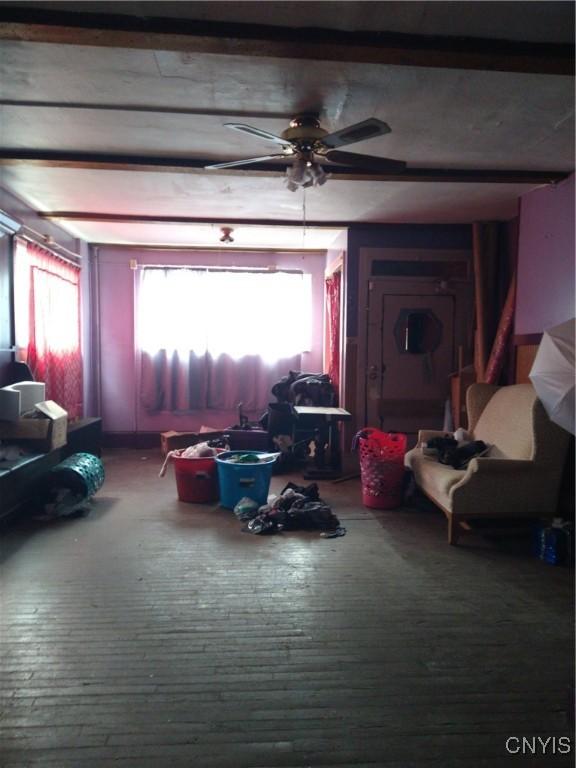 188 Main St, Cortland, NY 13045 - misc room featuring a ceiling fan