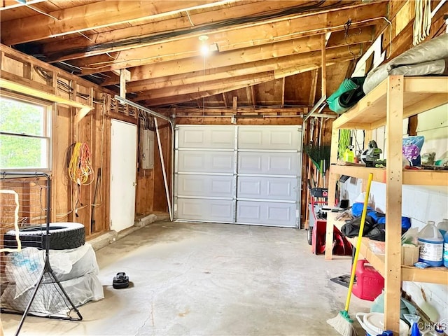 10 Litwak St, Fulton, NY 13069 - garage featuring electric panel