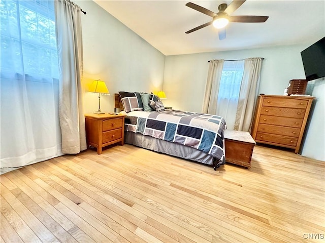10 Litwak St, Fulton, NY 13069 - bedroom featuring light wood-style floors and ceiling fan