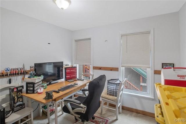 7-9 Tappan St Unit 7, Van Buren, NY 13027 - carpeted office with baseboards