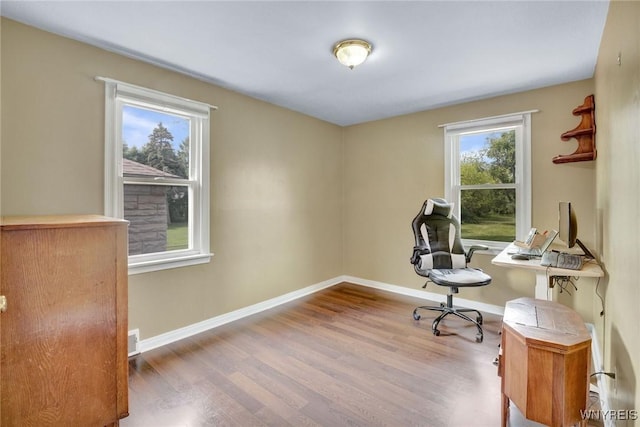100 Brompton Rd, Amherst, NY 14221 - office with wood finished floors and baseboards